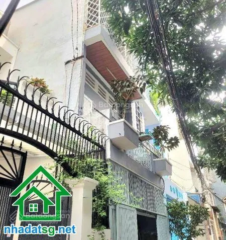 Chỉ 9,8 tỷ hxh 5m thẳng 1 trục sát mặt tiền khu bàu cát 4 tầng 6 pn khai thác dòng tiền