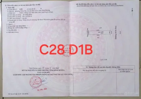 Cần bán lô đất vsip 2 vĩnh tân khu c. diện tích 5x30
