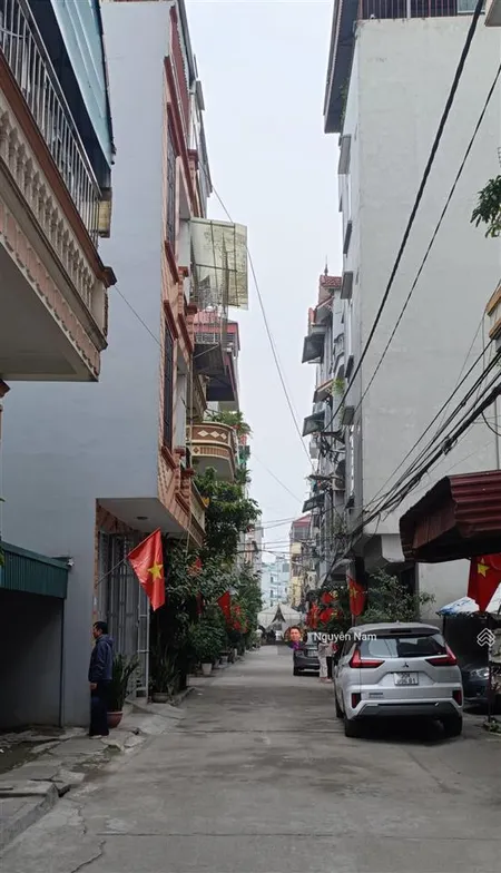 Đất đẹp trịnh văn bô kd, 59,6m2mt5m, 2 mặt đường ô tô, 9,98 tỷ