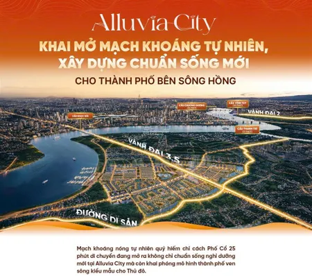 Bán gấp! biệt thự ven sông alluvia city. kđt sinh thái 198ha. vay 0% ls 24 tháng.