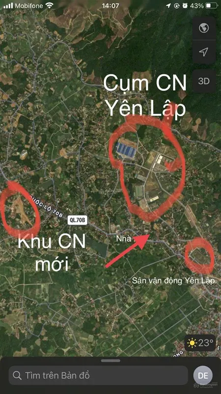 Bán nhà đất ~ 300m2 sát mặt đường ql70, thị trấn yên lập, phú thọ