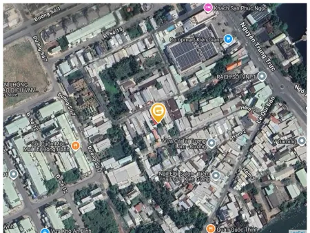 Bán đất 52.6m² ngang 4m giá 390 triệu Phường Rạch Giá