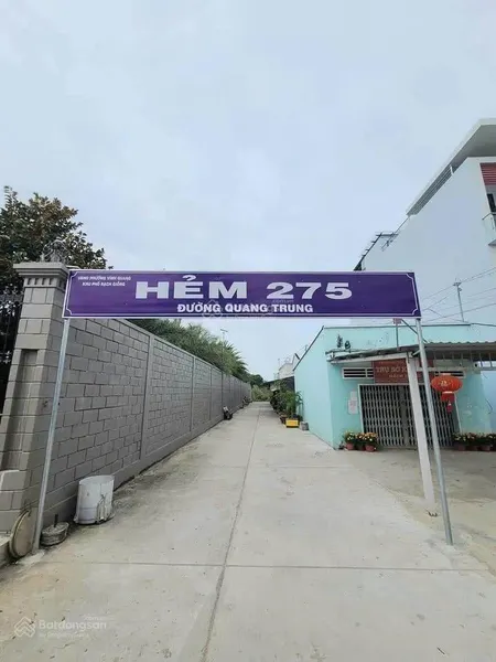 Bán đất thổ cư đường nhánh quang trung khu giáo viên ngô sỹ liên
