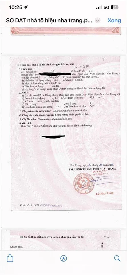Bán đất góc 2 mặt tiền đường tô hiệu diện tích 96m2 ngang 8m cách biển chỉ 300m giá tốt 15 tỷ