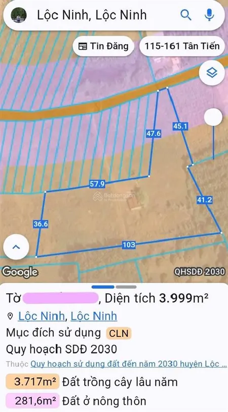 Bán đất tại xã lộc quang, lộc ninh, bình phước, 2,6 tỷ, 4000 m2, đẹp, nhiều tiện ích chỉ với