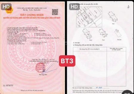 Duy nhất căn biệt thự 215m2, hướng đông nam, sẵn sổ đỏ, nhận nhà ngay, tt thanh hóa