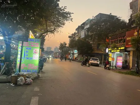 Đất phân lô vỉa hè kinh doanh sấp mặt, vị trí đắc địa, chiến thắng hà đông.