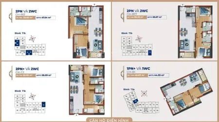 Nhận ngay bản giá chi tiết giỏ hàng căn hộ destino centro. 2pn từ 1,2 1,5 tỷ