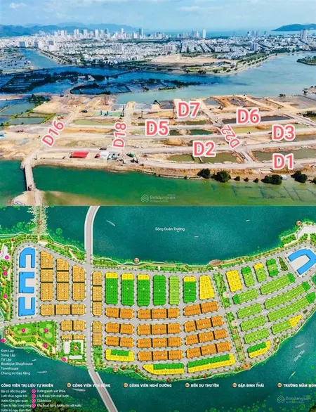 Shophouse 5 tầng mặt tiền đường 27m kết nối với khu dân cư hiện hữu tại charmora city sun nha tra