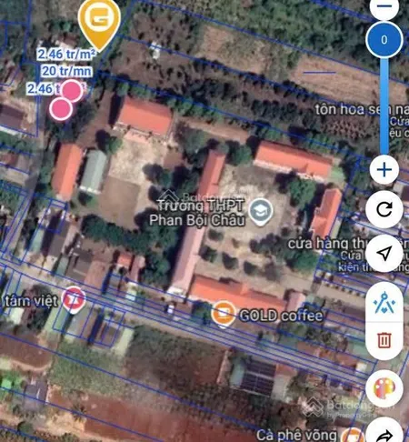 406m2 có 150 thổ cư cạnh trường thpt phan bội châu, nam đong, cư jut, đắk nông