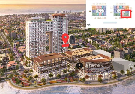 Căn 3pn tầng trung trực diện sông hàn, pháo hoa diện tích 91,1m2 giá 9,1 tỷ