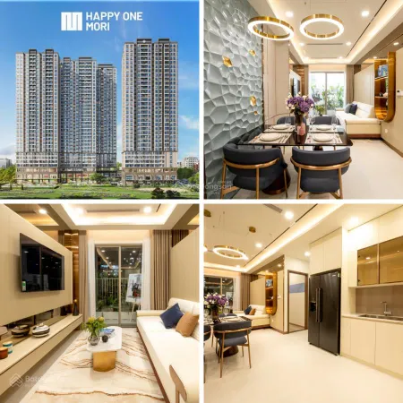 Hàng hiếm căn officetel mặt tiền cổng chính dự án happy one mori 52m2 giá chỉ 1 tỷ 980