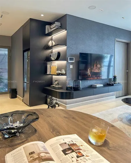 Căn hộ view sông sky 89 full nội thất, có sẵn hợp đồng thuê giá tốt