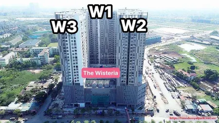 Cần bán căn 100m2, 3pn, cửa tây bắc tại chung cư the wisteria, hoài đức, giá 6,9 tỷ