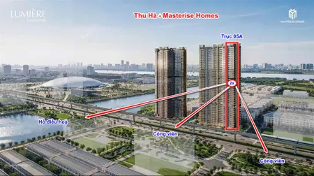Hoa hậu của hoa hậu căn 3pn rộng nhất tầng trungview hồ điều hoà, công viênlumiere essence peak