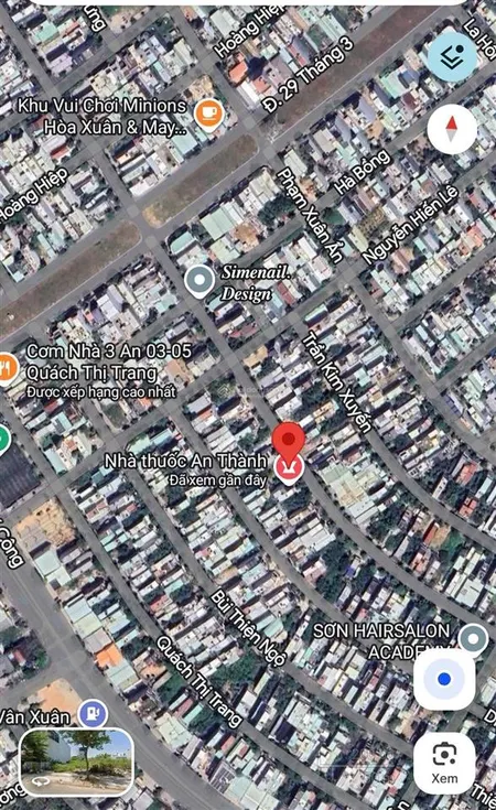 Bán đất đẹp đường 10m5 bùi trang chước, hòa xuân, đà nẵng gần trục chính 29.3