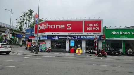Mặt tiền 300m 2 mặt phố lớn quang trung cầu đơ, thu nhập 36 tỷ/năm, đất vuông tờ a4 (góc)