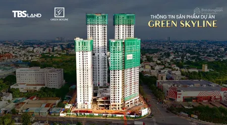 Căn hộ green skyline cđt tbs tạo sự khác biệt, căn hộ dẫn đầu tại khu vực. booking ngay!