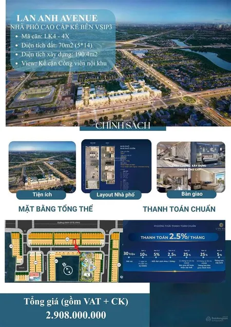 Lan anh avenue compound cao cấp hiếm hoi tại tân uyên