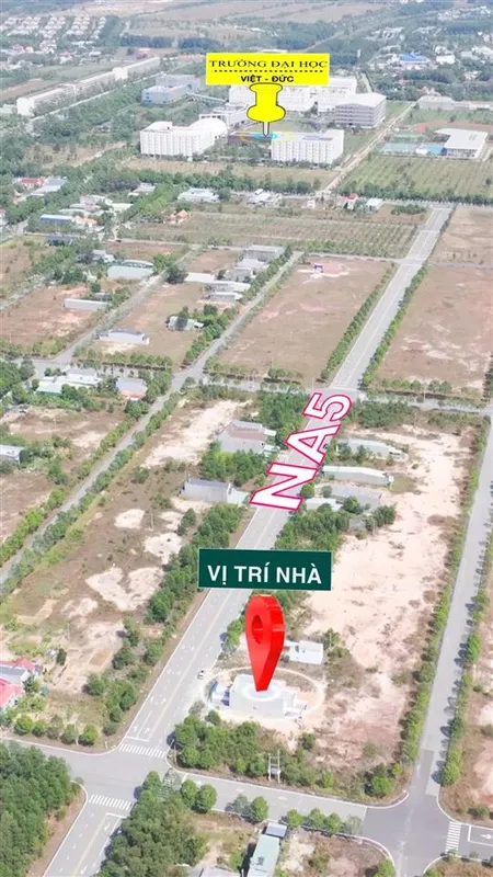 Bán nhà full thổ cư vị trí trung tâm khu công nghiệp mỹ phước