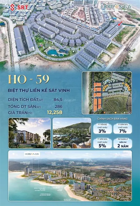 Chỉ từ 12 tỷ sở hữu siêu phẩm biệt thự liền kề horizon sát vịnh hạ long. nhận nhà ở ngay!!