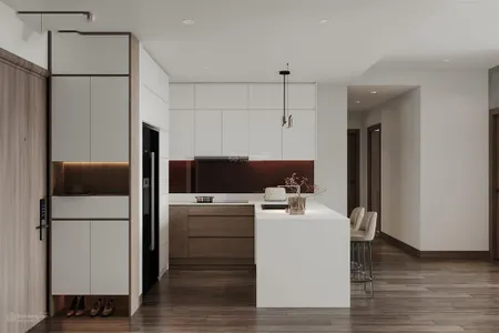Mình cần bán căn hộ tầng cao 2pn, 62m², full nt, sổ đỏ, giá 5.1 tỷ tại phương đông green park