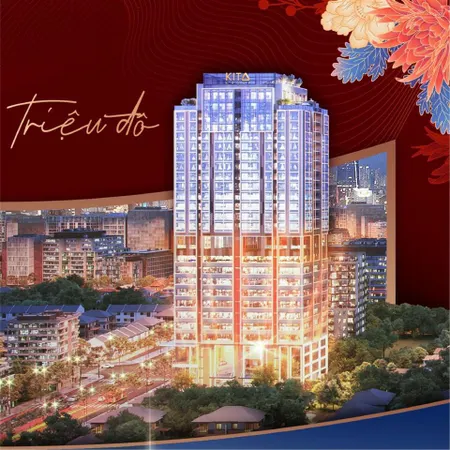 Bán căn hộ kiều by kita tầng 17 | 155m² | hướng nam trung tâm q5