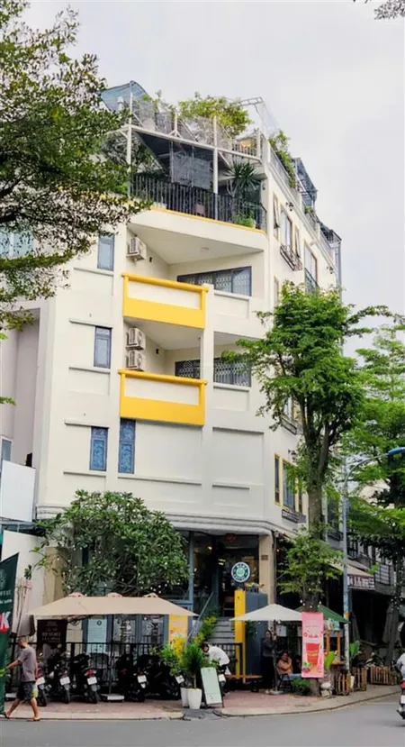 Góc 2 mtkd kim sơn q7 5x20m hầm 4 tầng hđt 100tr giá bán 33,9 tỷ