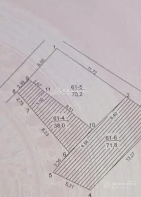 Chính chủ bán gấp đất tân triều, 70 m2, lô góc, mặt tiền 6m, 2 thoáng, ngõ nông, 13.8 tỷ