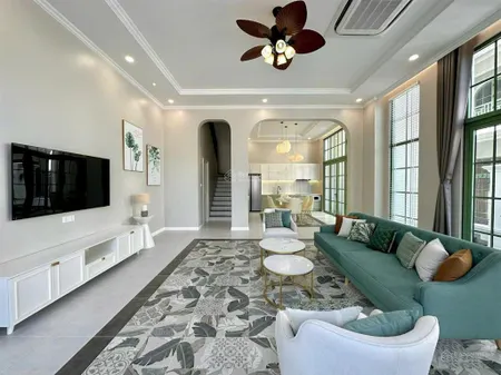 Bán lỗ sâu căn song lập 250m2 full nội thất gần biển trực diện cv từ 16 tỷ bao thuế phí