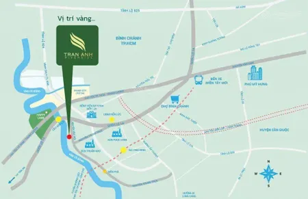 Nhà phố view sông trung tâm bến lức giá rẻ nhất khu vực chỉ 1,75 tỷ