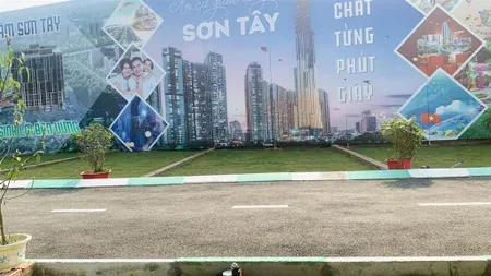 Cần bán trước tết lô đất 51m 2 mặt thoáng phố chùa thông sơn tây hn giá 2,55 tỷ