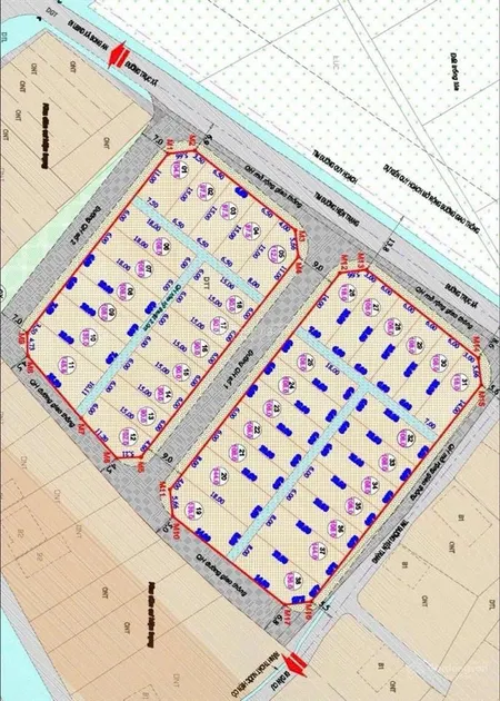 Bán đất đấu giá song an dt 108m giá 1,9 tỷ