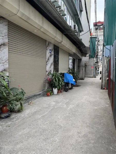 Bán đất vĩnh hưng lĩnh nam, 112m2 mặt tiền 6.5m, xây ccmn tầng 45p cực đẹp, gần phố, giá 12.5 tỷ