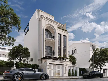 Bán biệt thự 200m trung tâm lê hồng phong. 4 tầng sân cổng cực đẹp