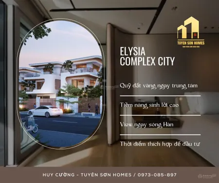 Nhà liền kề duy nhất đường 27m cách sông hàn vài bước thưởng ngoạn view sông, thành phố, pháo hoa