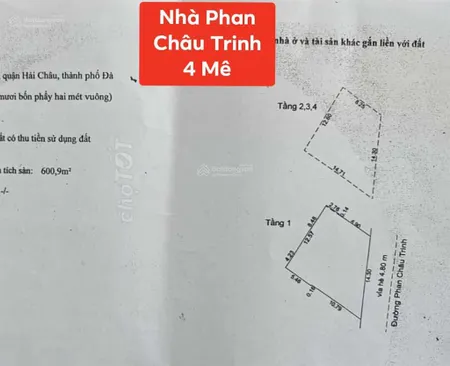 Nhà phố phan châu trinh đà nẵng 4 mê ngang 14