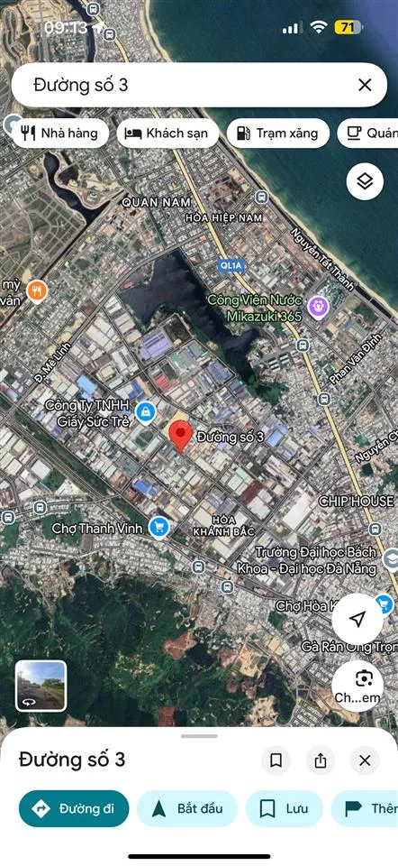Bán đất tặng nhà xưởng khu công nghiệp hoà khánh, đà nẵng
