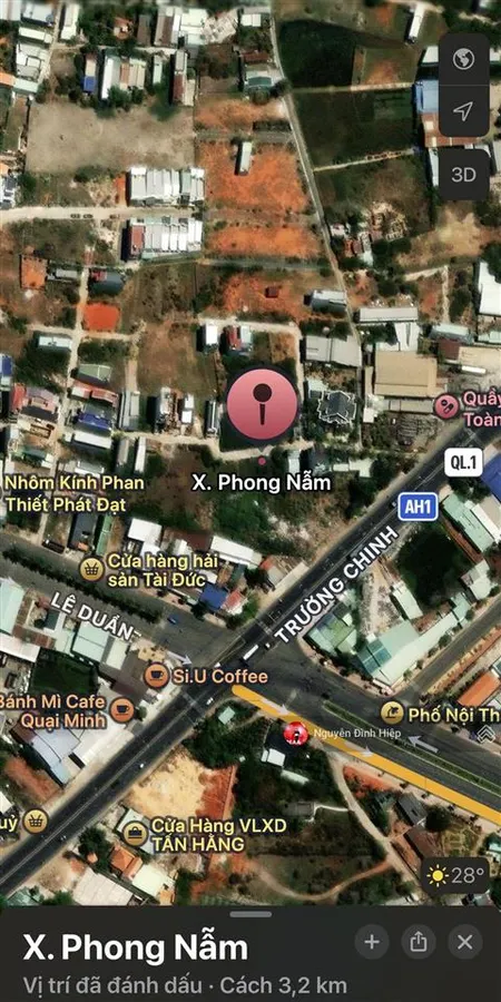 Bán 100m đường lê duẩn, phong nẫm giá tốt