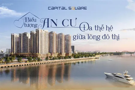 Bán căn hộ trực diện sông hàn, cạnh vincom, melia vinpeal, 1pn 46m2 toà s4 capital square 3,7x tỷ