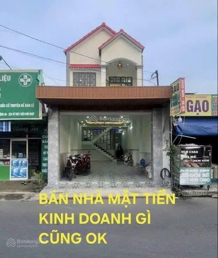 Bán nhà mặt tiền đường cây da buôn bán sầm uất ngay chợ , sát đường lê hồng phòng vào 30 m