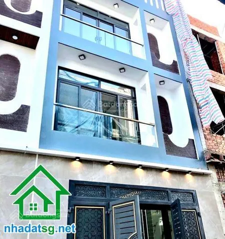 Chỉ 6,3 tỷ (tl) siêu phẩm 4 tầng sát aeon tân phú hẻm nhựa 6m có vỉa hè dt 50m2 4 pn 5 wc