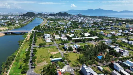 Bán đất đường 7m5 thép mới sát sông cổ cò , đối diện công viên khu biển tân trà giá tốt
