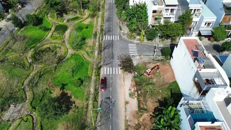 Cần bán lô góc 2 mặt tiền, view công viên khu đô thị sinh thái ven sông hòa xuân
