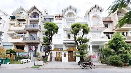 Bán nhà biệt thự him lam quận 7 view công viên 6 tầng hầm thang máy full nội thất cao cấp 7,5x20m
