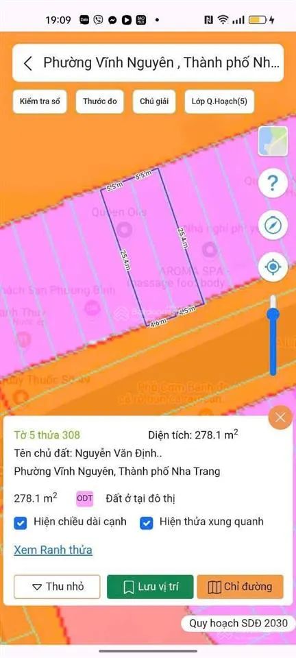 Chỉ 50 tỷ sở hữu 278,1m2 ngang 11m. mặt đường hoàng diệu. gần biển trần phú nha trang. tặng nhà