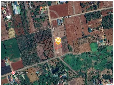 Bán đất 672.6m² ngang 25m giá 5.5 tỷ Phường Buôn Ma Thuột, góc hai mặt tiền đường