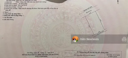 Bán đất mặt tiền đường trần sâm khu sea thuận phước gần ks golden bay 180m/ chỉ 13,7 tỷ ngang 10m