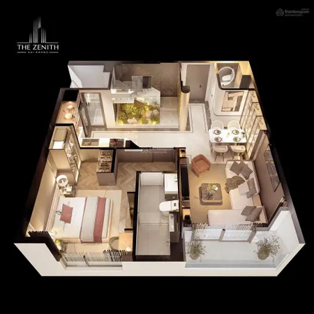The zenith dual key 95,54m2 chỉ 3,3 tỷ | cách aeon 3 phút hàng hiếm giá thật