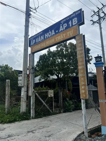 Bán đất mặt tiền liên xã, 8,3 tỷ, 456m2 view đẹp, long sơn, cần đước, long an